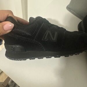 Toddler black New Balance